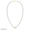 Bhumi09 AD Traditional Allure Fancy Traditional Stylish Stylish Gold Plated Mangalsutra For Women Stylish