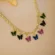 beautiful buterfly charm necklace for women and girls