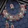 Alloy Gold-plated Multicolor Jewel Set  (Pack of 4)